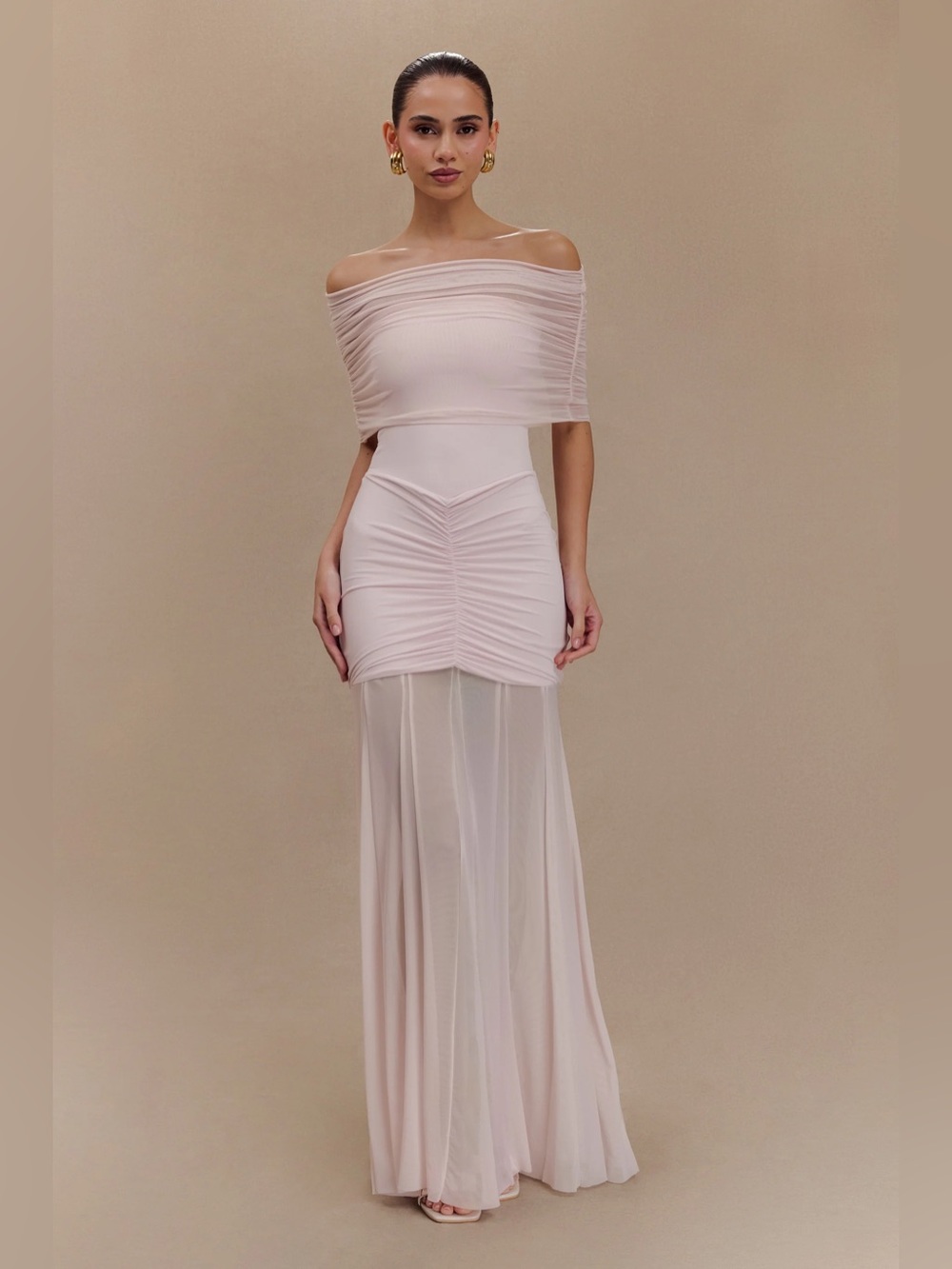 Meshki Caspian Dress in Pink